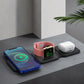 Foldable Magnetic Wireless Charging Station - 3-in-1