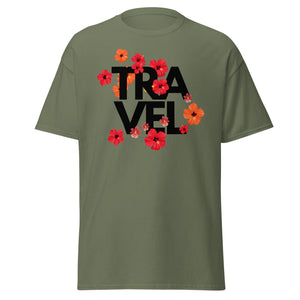 TRA VEL Adult Travel T-Shirt | Sizes: Small to 5XL