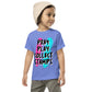 Toddler Pray Play Collect Stamps T-Shirt - Cute Christian Travel Gift