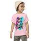 Toddler Pray Play Collect Stamps T-Shirt - Cute Christian Travel Gift