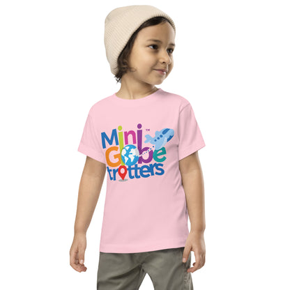 Toddler Mini Globetrotters Short Sleeve Tee - Cute Travel Adventure